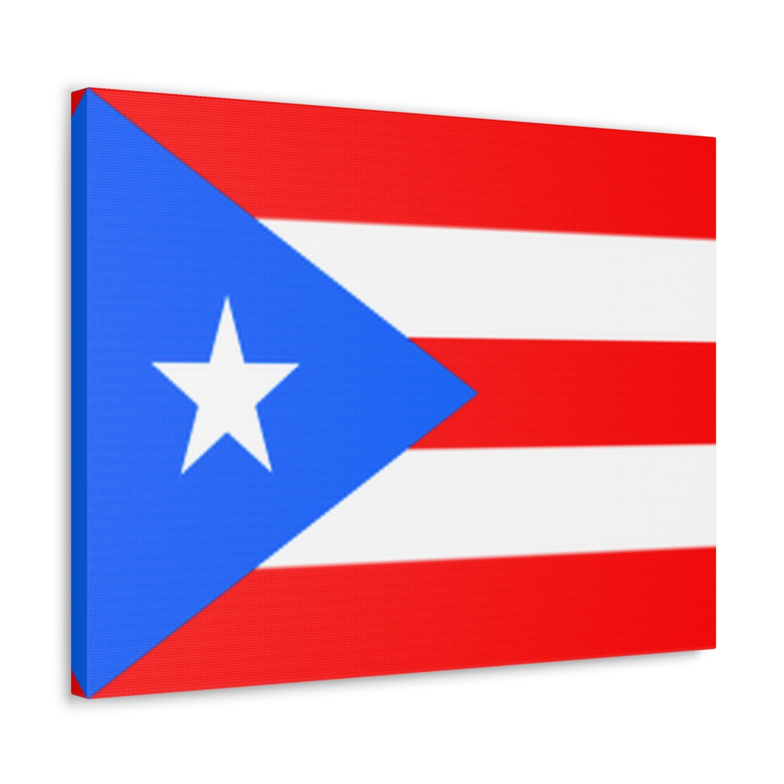Puerto Rico Country Flag Canvas Vibrant Wall Art Unframed Home Decor-Express Your Love Gifts