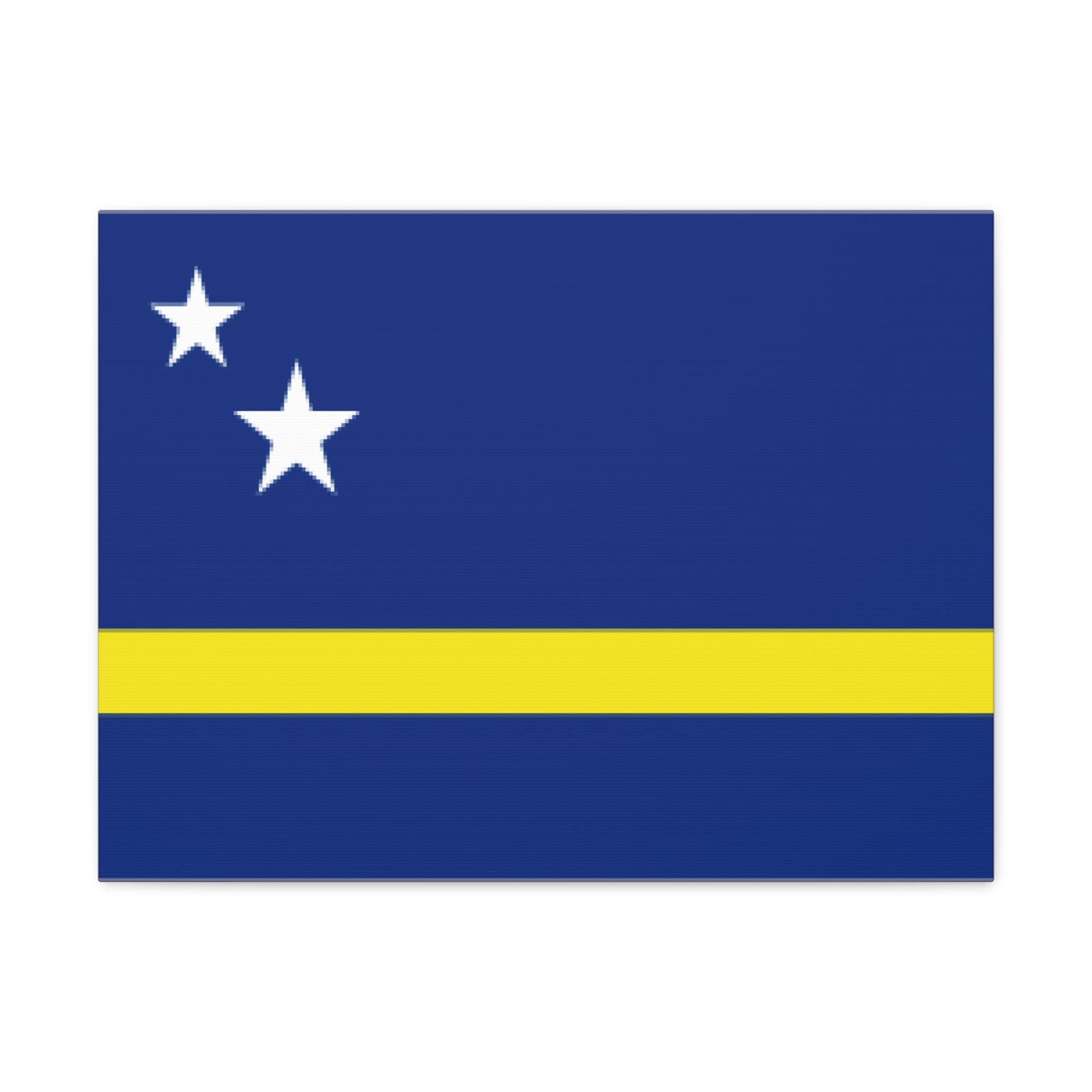 Curacao Country Flag Canvas Vibrant Wall Art Unframed Home Decor-Express Your Love Gifts