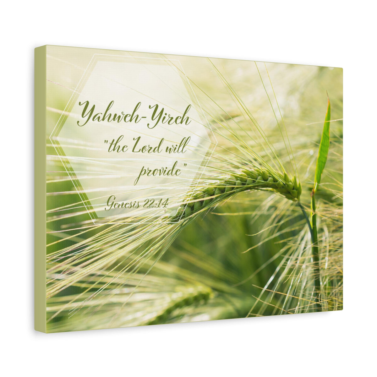 Scripture Walls The Lord Will Provide Genesis 22:14 Bible Verse Canvas Christian Wall Art Bible Verse Print Ready To Hang-Express Your Love Gifts
