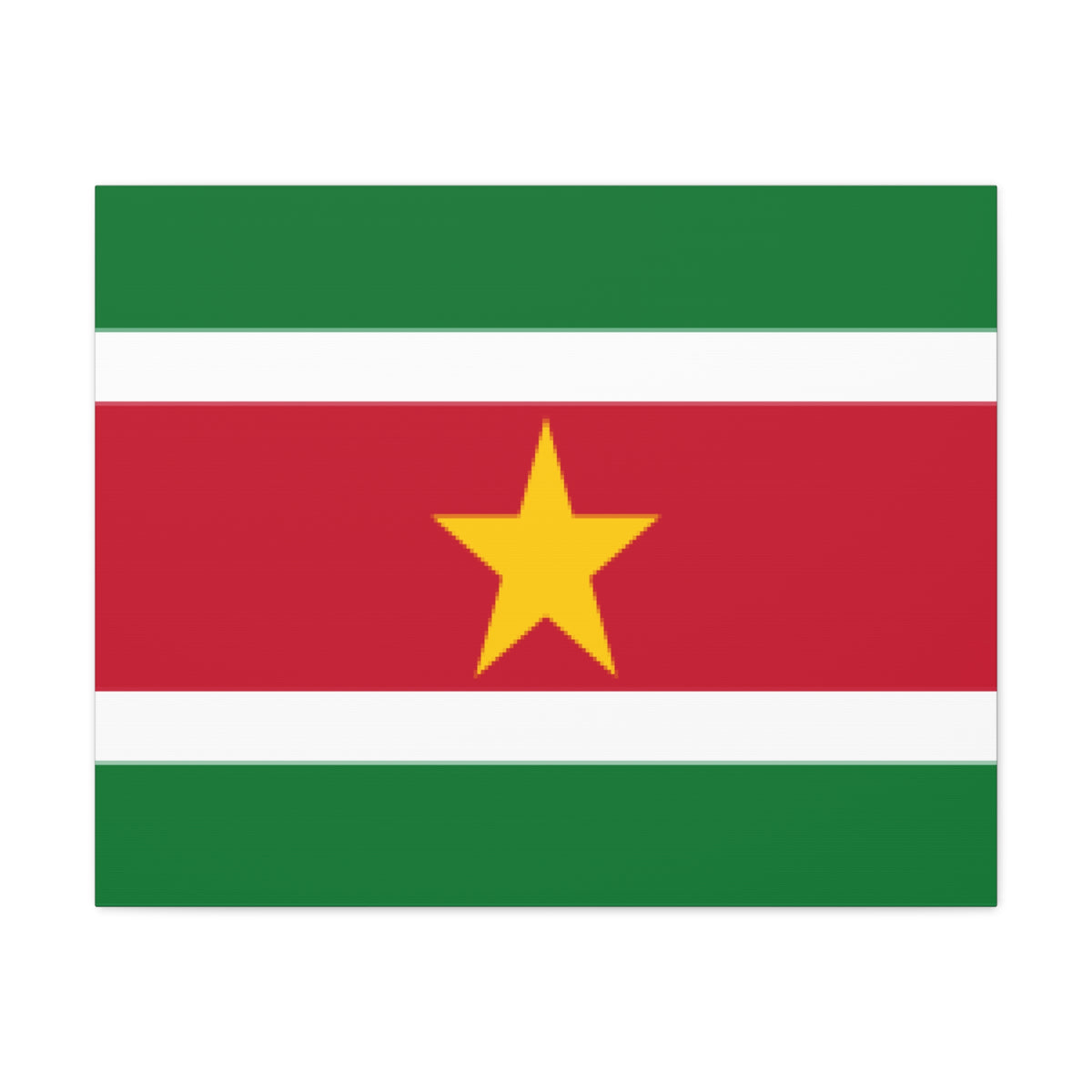 Suriname Country Flag Canvas Vibrant Wall Art Unframed Home Decor-Express Your Love Gifts
