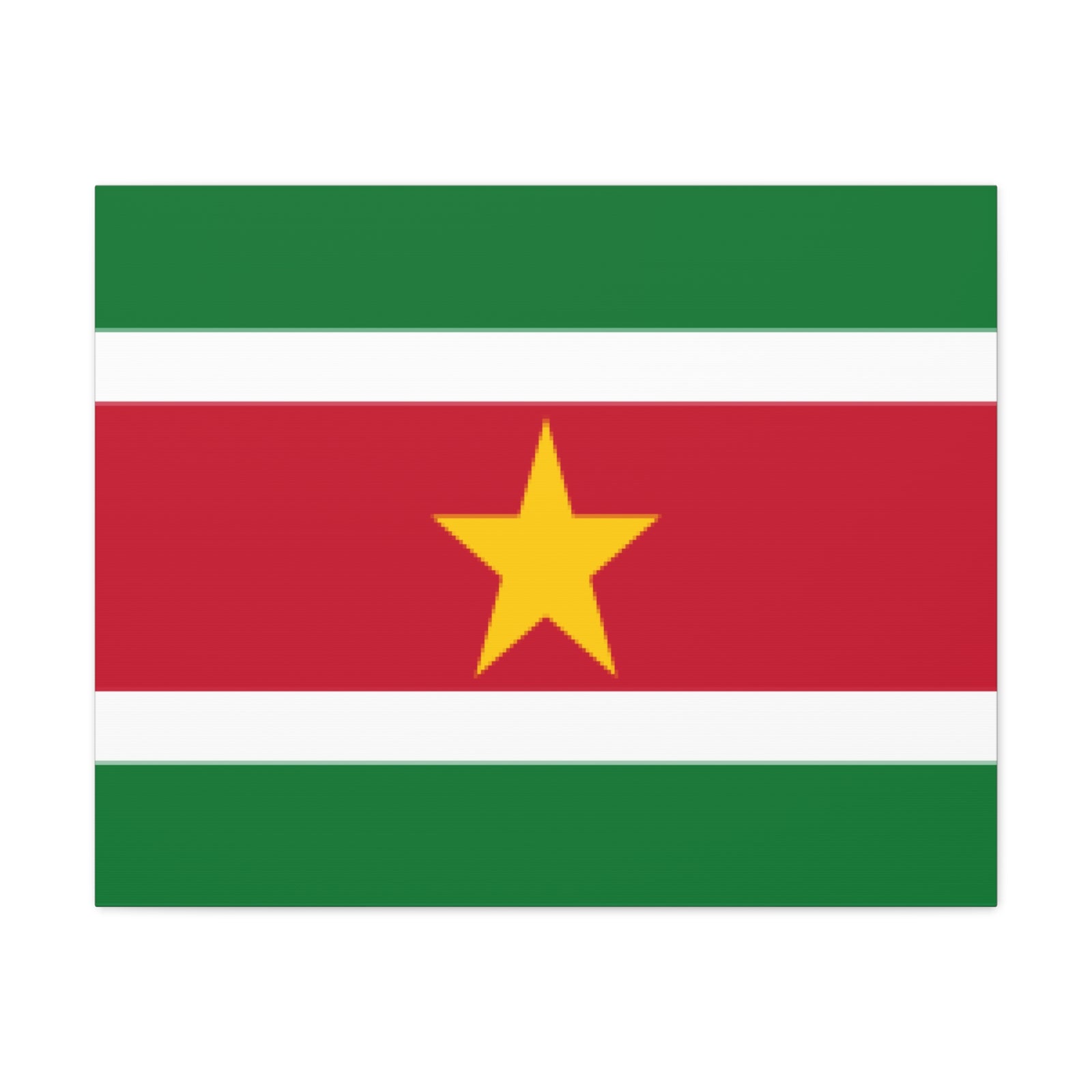 Suriname Country Flag Canvas Vibrant Wall Art Unframed Home Decor-Express Your Love Gifts
