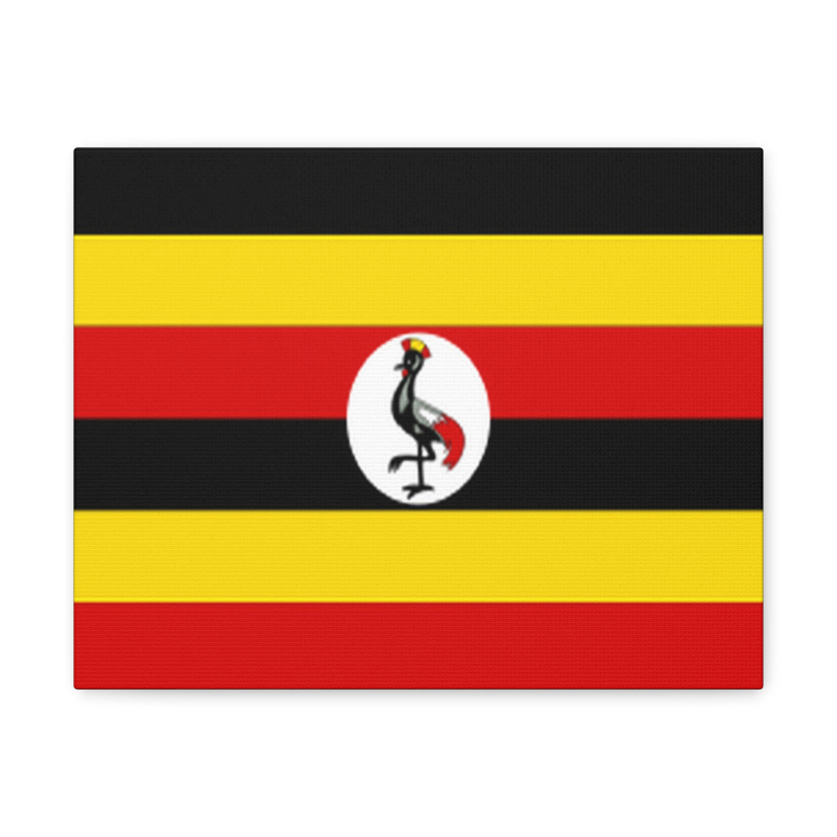 Uganda Country Flag Canvas Vibrant Wall Art Unframed Home Decor-Express Your Love Gifts