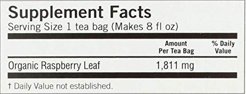 Yogi Woman's Raspberry Leaf Tea, 16 Caffeine-Free Tea Bags – Pack of 6 – Organic Herbal Support for Women, BB 04/2026-Express Your Love Gifts