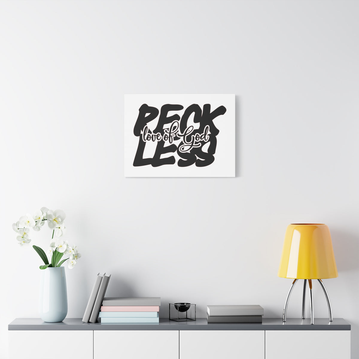 Scripture Walls Reckless Love Of God Psalm 36:7 Christian Wall Art Print Ready to Hang-Express Your Love Gifts