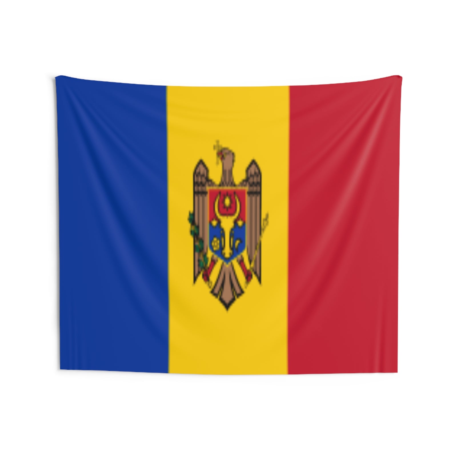 Moldova Country Flag Wall Hanging Tapestry-Express Your Love Gifts
