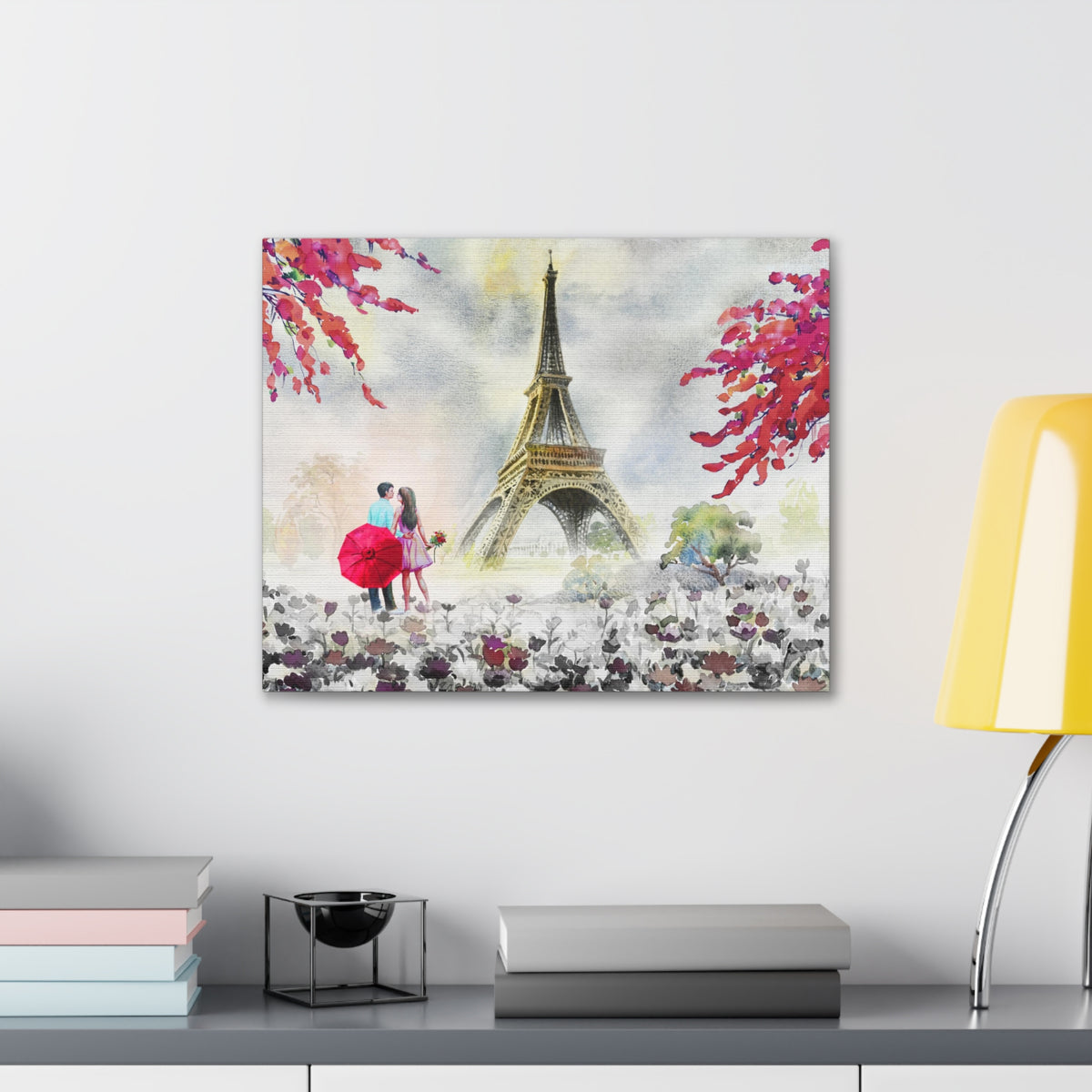 Paris European City Landscape France Canvas Artwork High-Quality Breathtaking French City for Home Decor Ready to Hang-Express Your Love Gifts