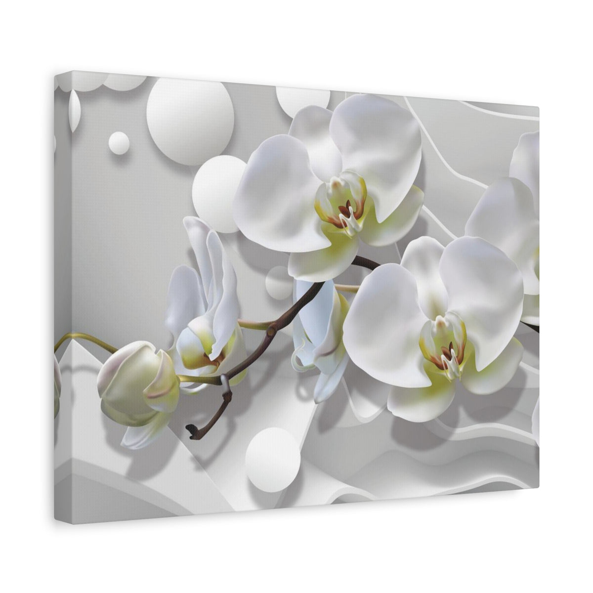 Bouquet of Orchids Flower Canvas Wall Art for Home Decor Ready-to-Hang-Express Your Love Gifts
