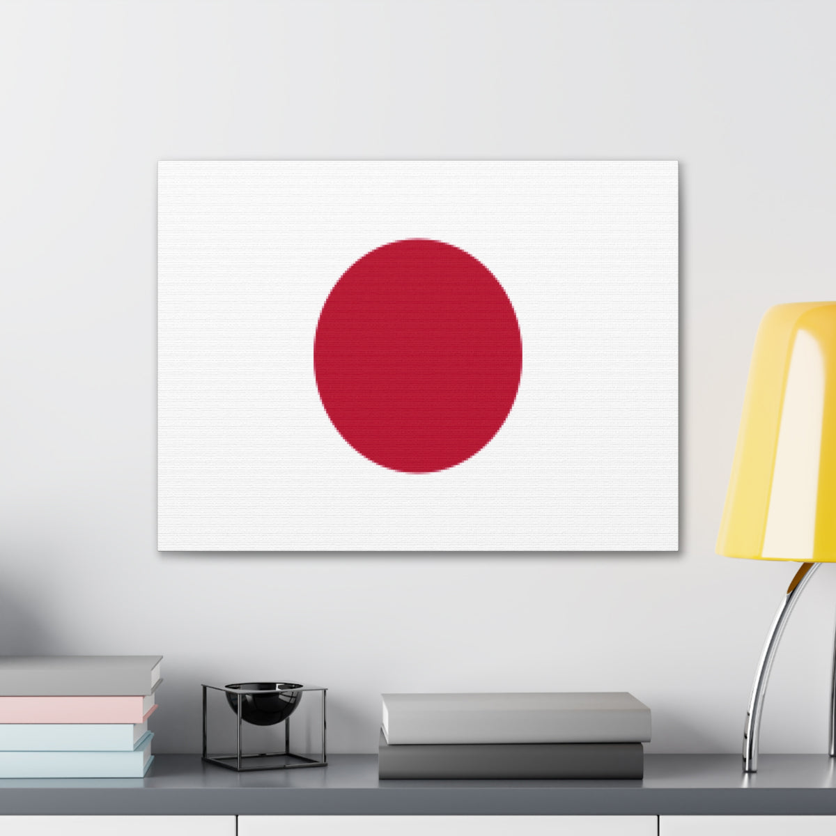 Japan Country Flag Canvas Vibrant Wall Art Unframed Home Decor-Express Your Love Gifts
