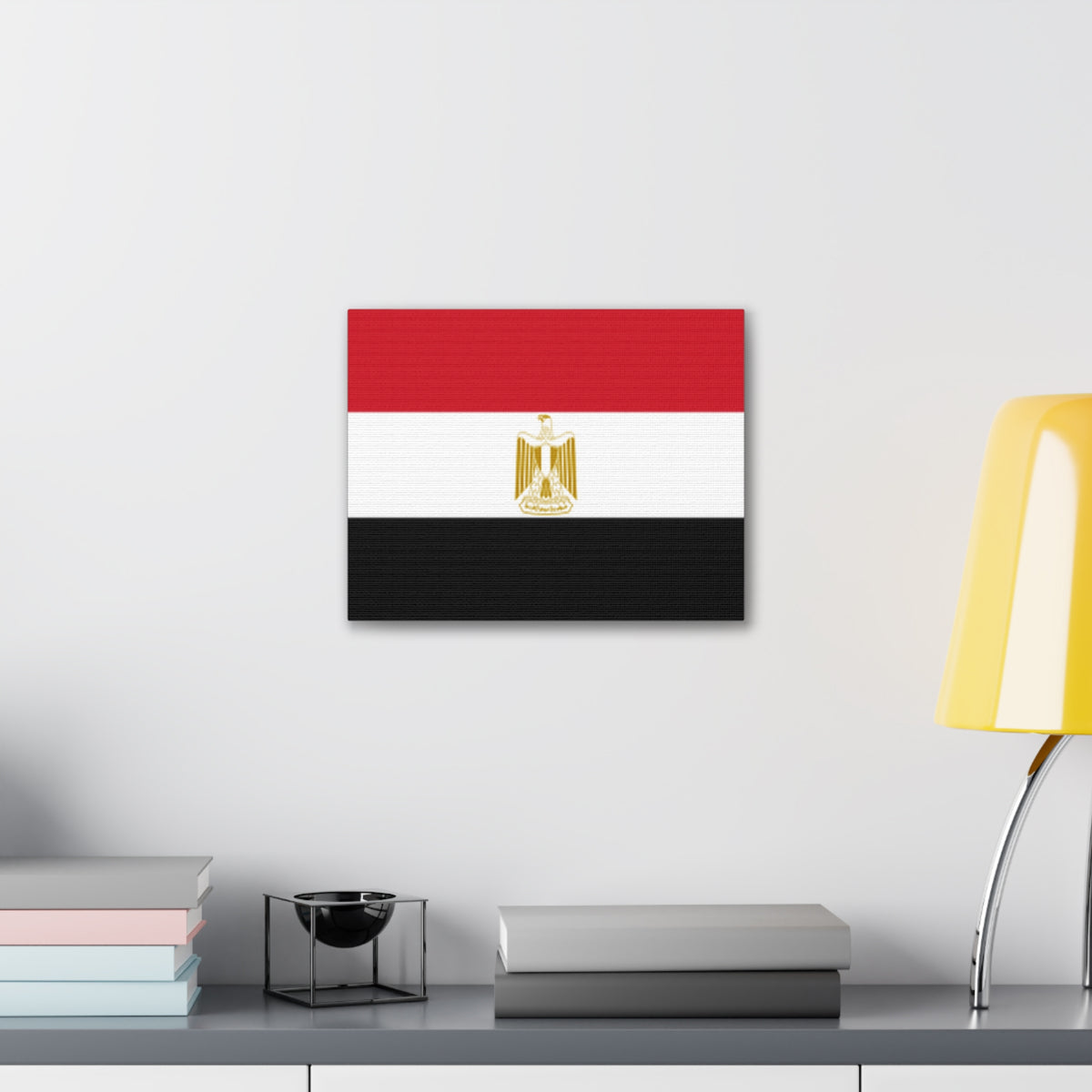Egypt Country Flag Canvas Vibrant Wall Art Unframed Home Decor-Express Your Love Gifts