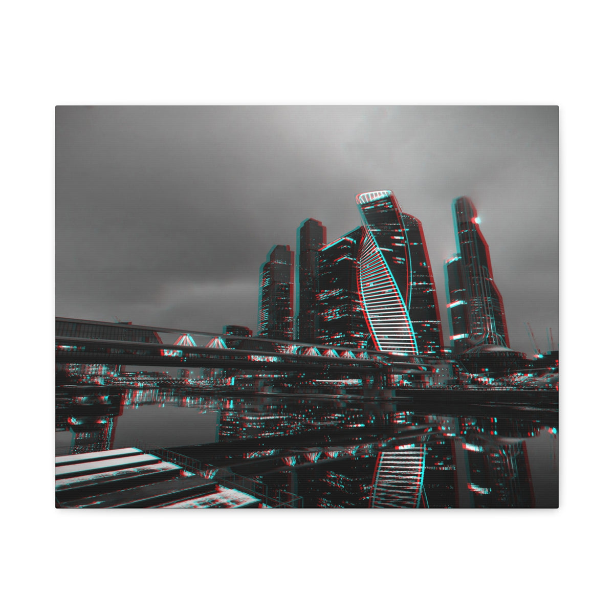 Moscow Black And White Skyline Canvas Artwork High-Quality Breathtaking Stunning Cityscape for Home Decor Ready to Hang-Express Your Love Gifts