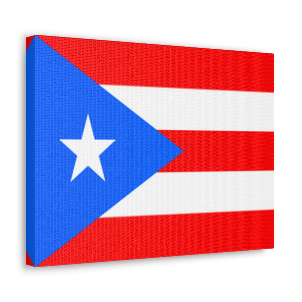 Puerto Rico Country Flag Canvas Vibrant Wall Art Unframed Home Decor-Express Your Love Gifts