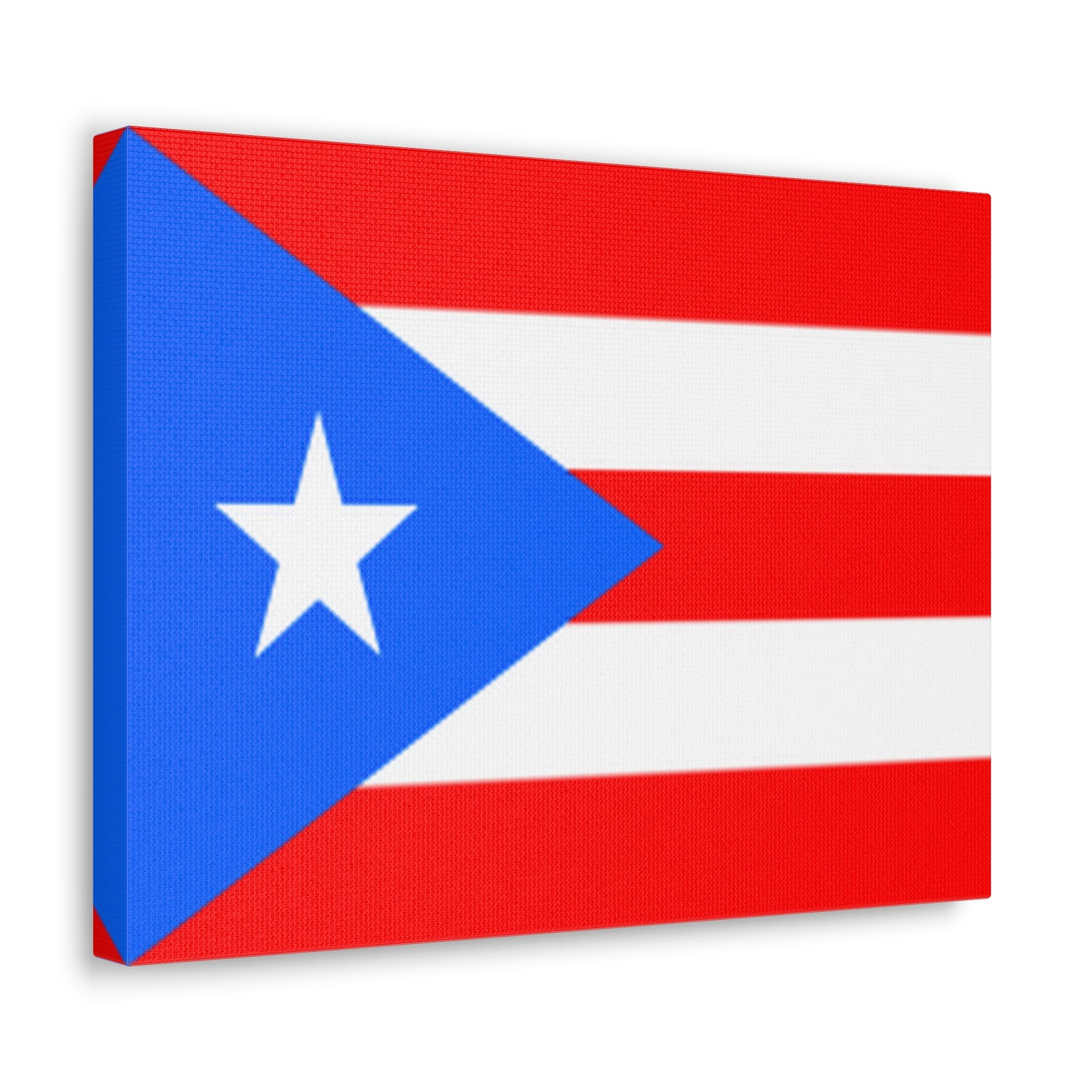 Puerto Rico Country Flag Canvas Vibrant Wall Art Unframed Home Decor-Express Your Love Gifts