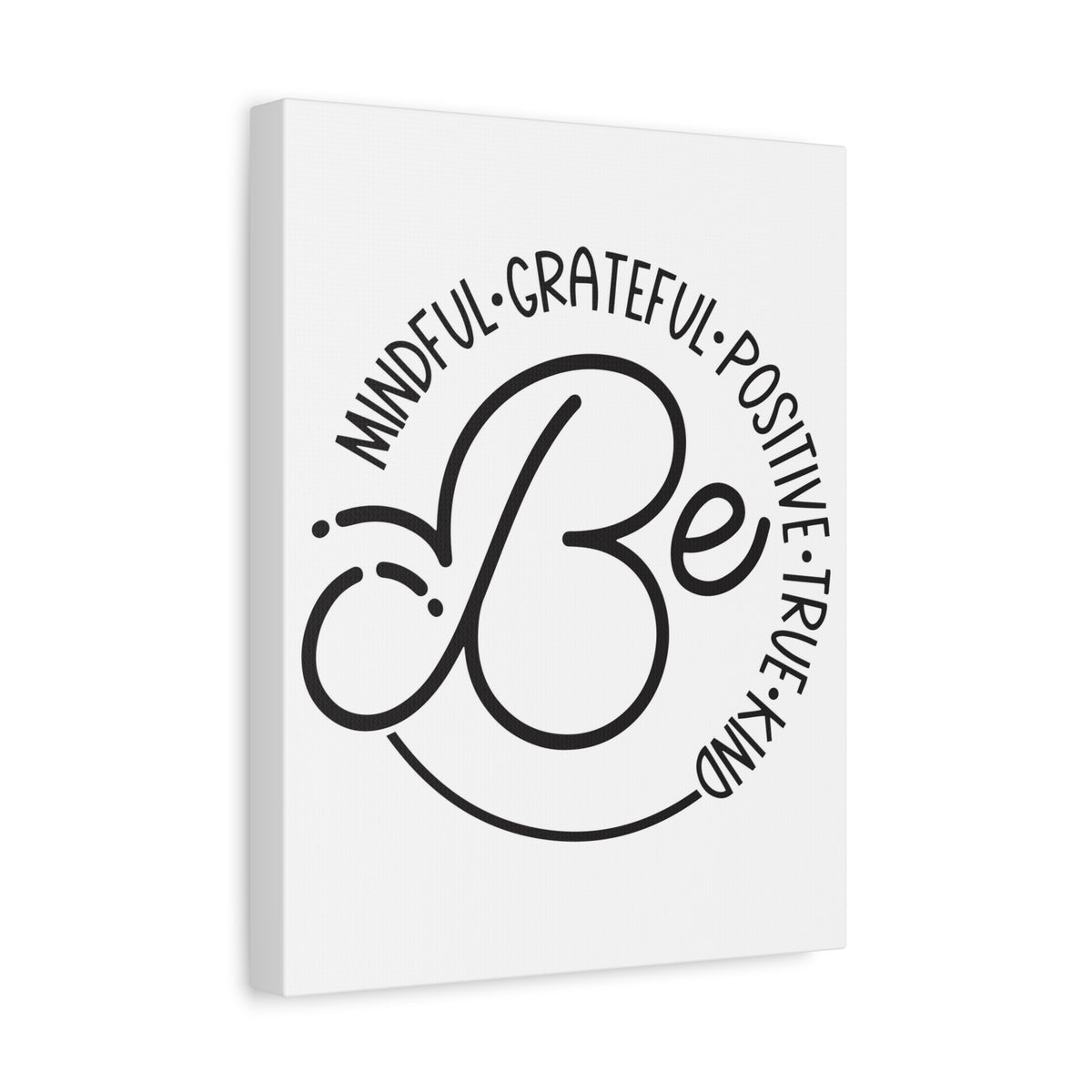 Inspirational Wall Art Mindful Grateful Positive Motivation Wall Decor for Home Office Gym Inspiring Success Quote Print Ready to Hang-Express Your Love Gifts