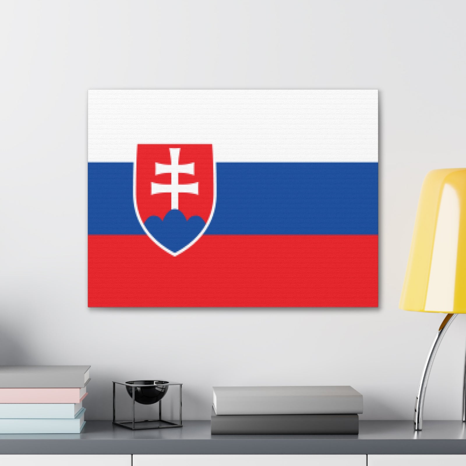Slovakia Country Flag Canvas Vibrant Wall Art Unframed Home Decor-Express Your Love Gifts