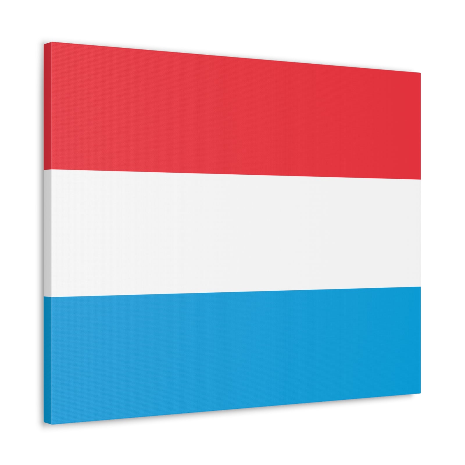 Luxembourg Country Flag Canvas Vibrant Wall Art Unframed Home Decor-Express Your Love Gifts