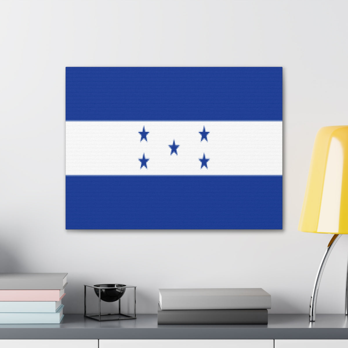 Honduras Country Flag Canvas Vibrant Wall Art Unframed Home Decor-Express Your Love Gifts