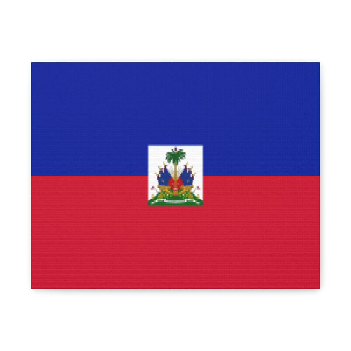 Haiti Country Flag Canvas Vibrant Wall Art Unframed Home Decor-Express Your Love Gifts