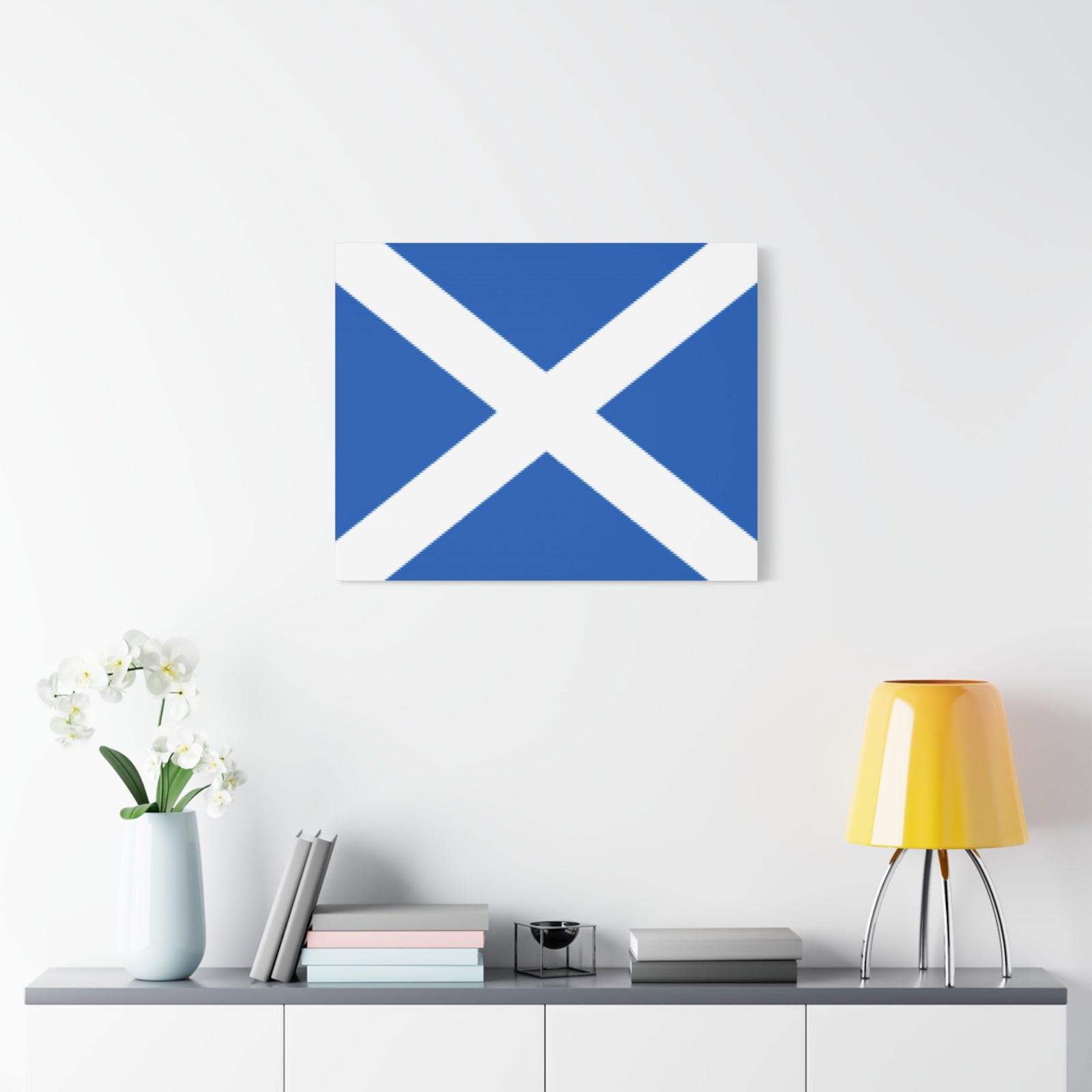 Scotland Country Flag Canvas Vibrant Wall Art Unframed Home Decor-Express Your Love Gifts