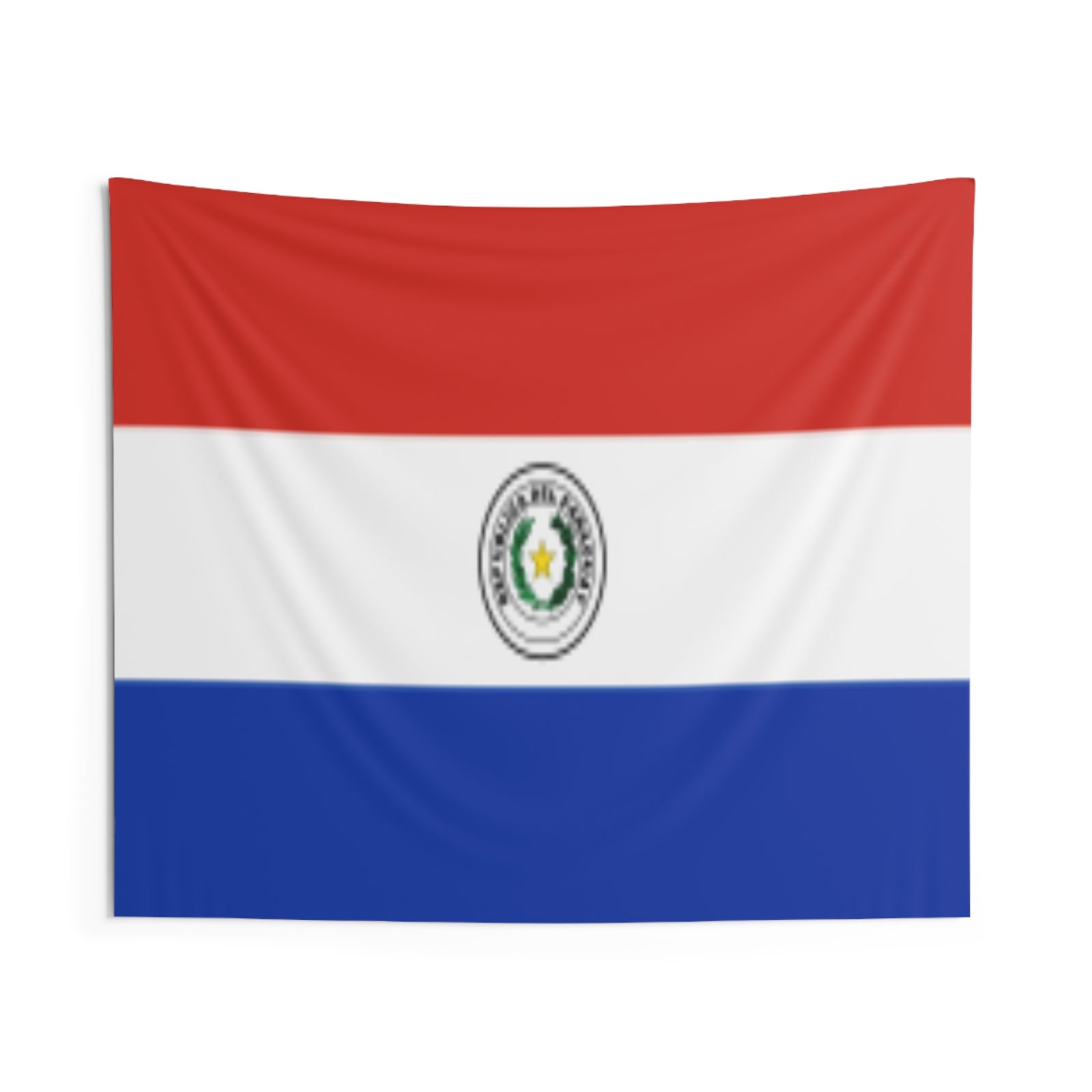 Paraguay Country Flag Wall Hanging Tapestry-Express Your Love Gifts