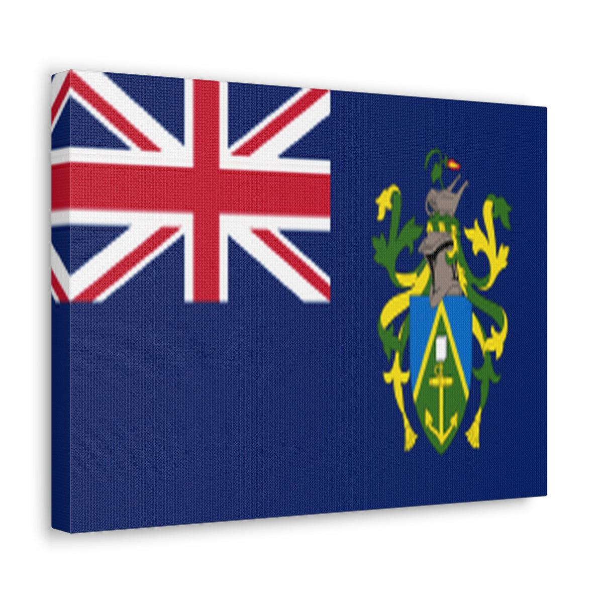 Pitcairn Island Country Flag Canvas Vibrant Wall Art Unframed Home Decor-Express Your Love Gifts