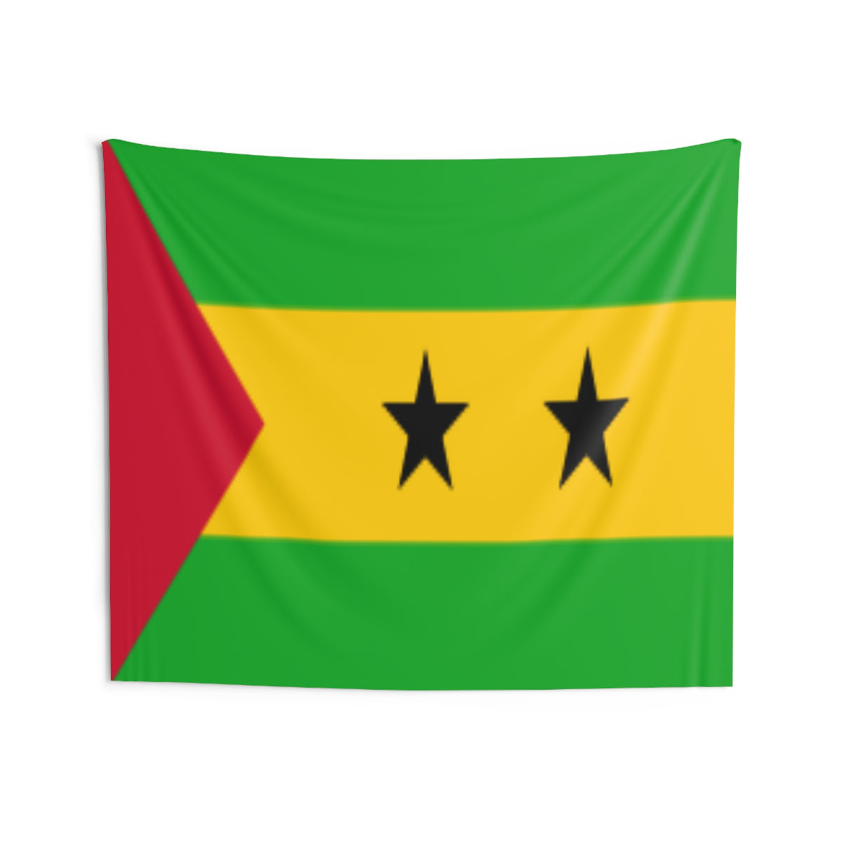 São Tomé and Príncipe Country Flag Wall Hanging Tapestry-Express Your Love Gifts