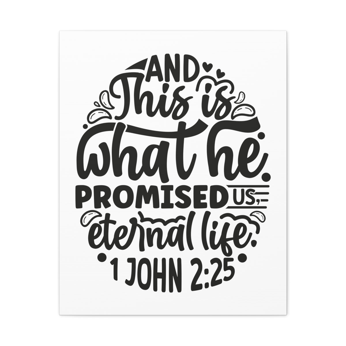 Scripture Walls Joshua 24:15 Serve The Lord Bible Verse Canvas Christian Wall Art Ready to Hang Unframed-Express Your Love Gifts