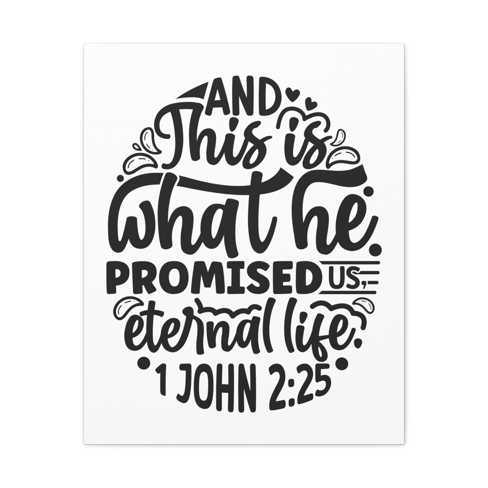 Scripture Walls Joshua 24:15 Serve The Lord Bible Verse Canvas Christian Wall Art Ready to Hang Unframed-Express Your Love Gifts