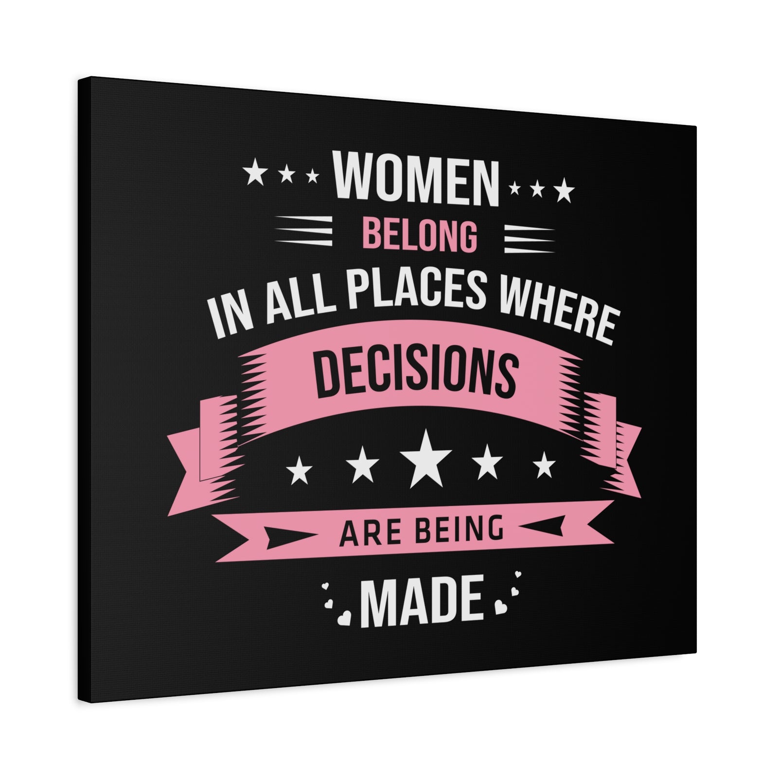 Inspirational Quote Canvas In All Places Wall Art Motivational Motto Inspiring Prints Artwork Decor Ready to Hang-Express Your Love Gifts