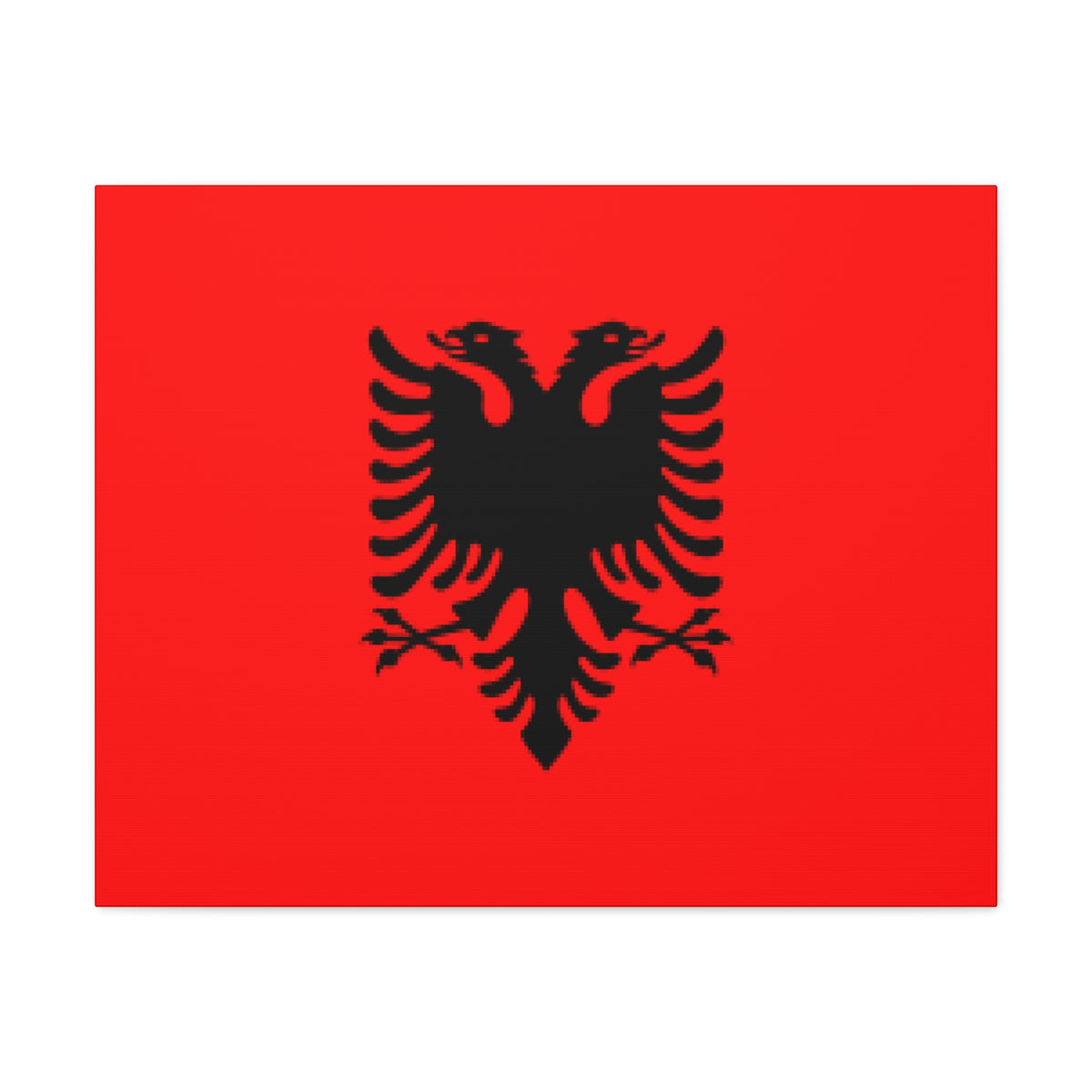Albania Country Flag Canvas Vibrant Wall Art Unframed Home Decor-Express Your Love Gifts