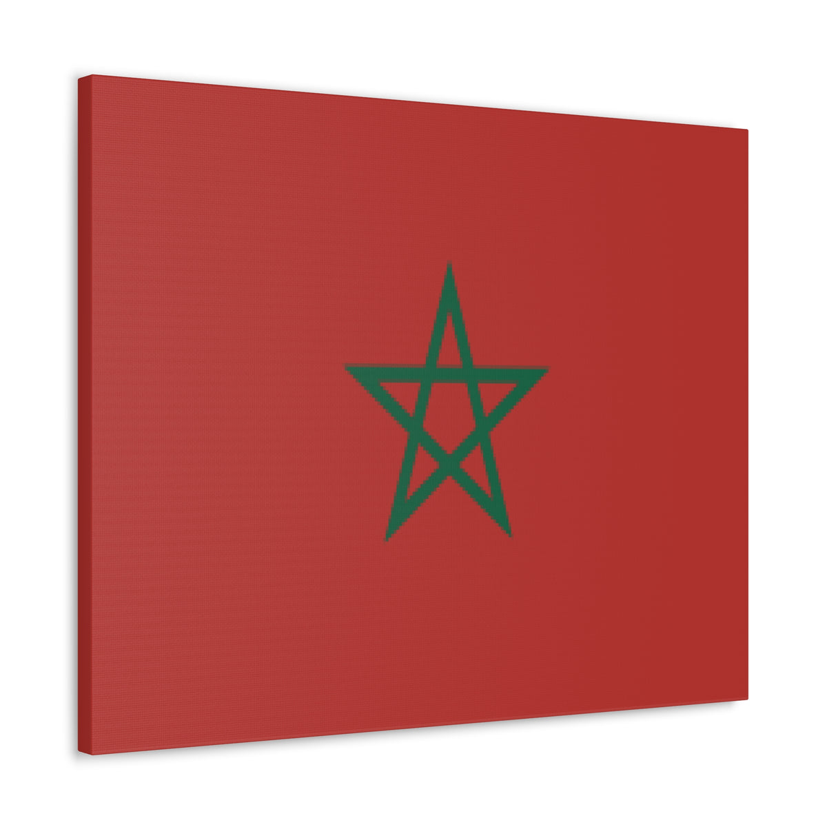 Morocco Country Flag Canvas Vibrant Wall Art Unframed Home Decor-Express Your Love Gifts