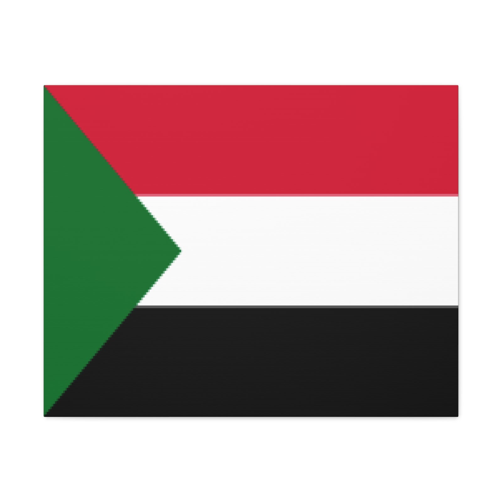 Sudan Country Flag Canvas Vibrant Wall Art Unframed Home Decor-Express Your Love Gifts