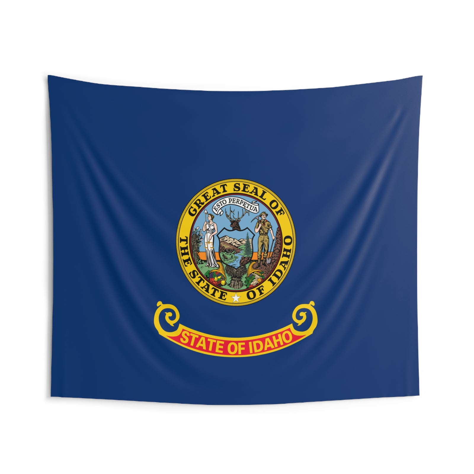 Idaho State Flag Wall Hanging Tapestry-Express Your Love Gifts