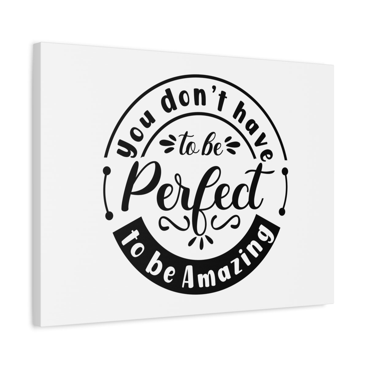 Inspirational Quote Canvas Be Amazing Wall Art Motivational Motto Inspiring Prints Artwork Decor Ready to Hang-Express Your Love Gifts