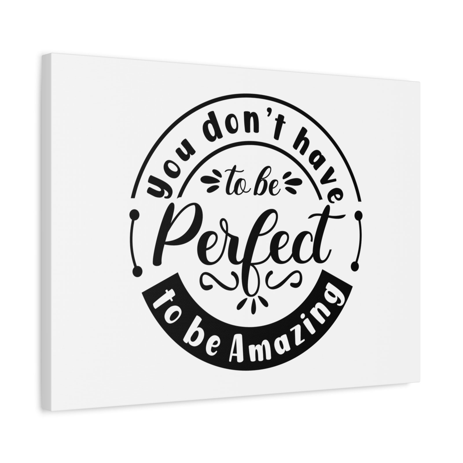 Inspirational Quote Canvas Be Amazing Wall Art Motivational Motto Inspiring Prints Artwork Decor Ready to Hang-Express Your Love Gifts