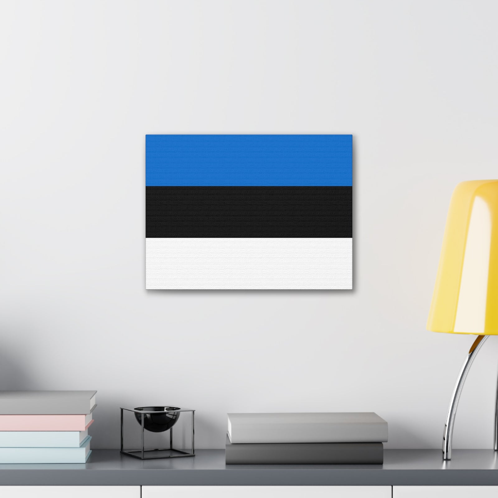 Estonia Country Flag Canvas Vibrant Wall Art Unframed Home Decor-Express Your Love Gifts