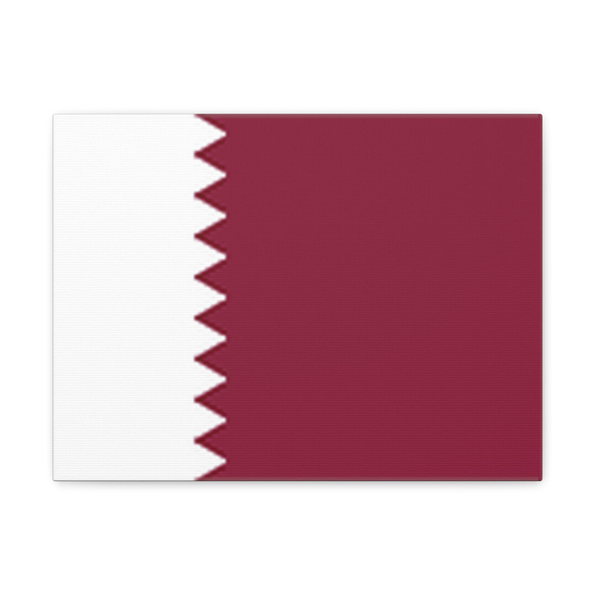 Qatar Country Flag Canvas Vibrant Wall Art Unframed Home Decor-Express Your Love Gifts