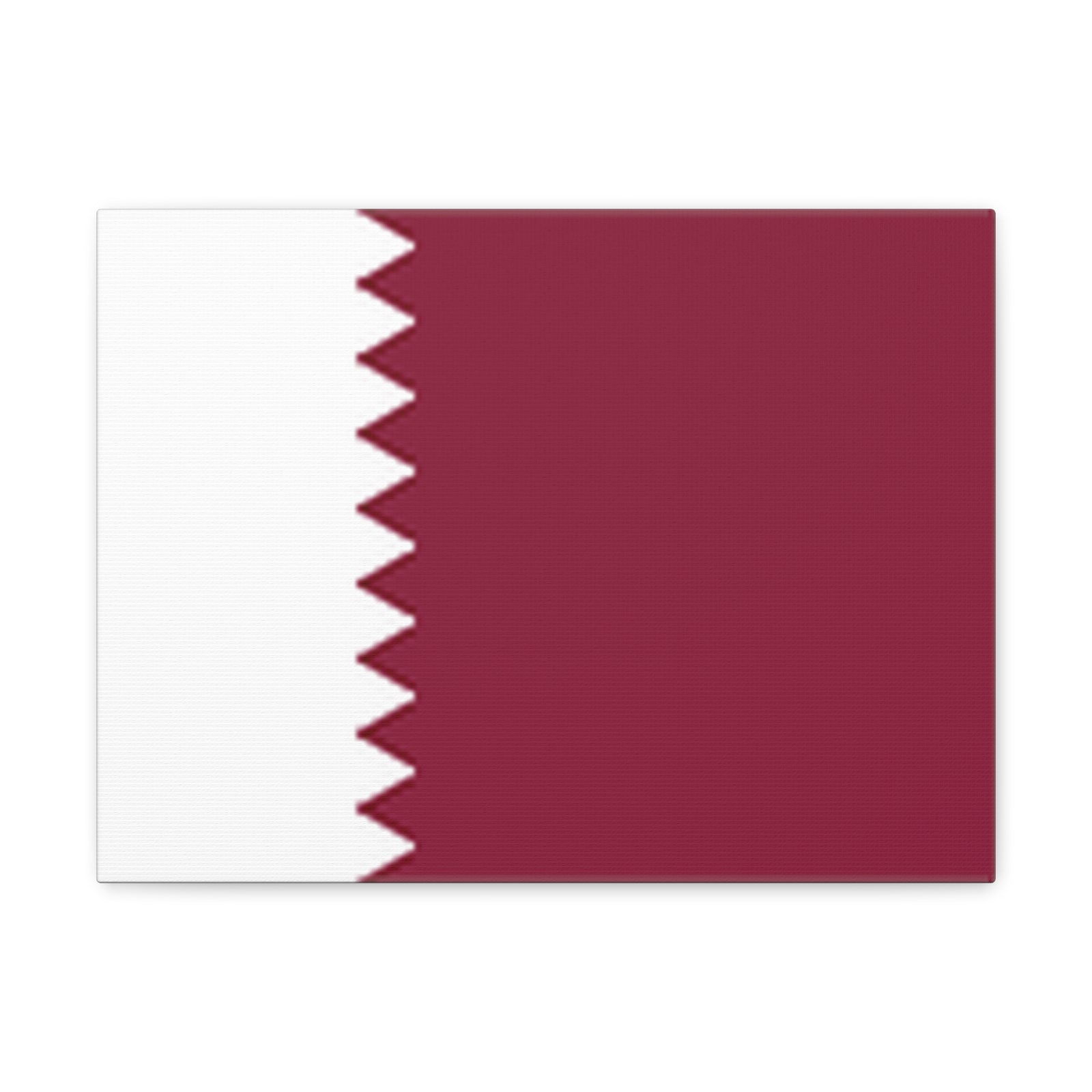 Qatar Country Flag Canvas Vibrant Wall Art Unframed Home Decor-Express Your Love Gifts