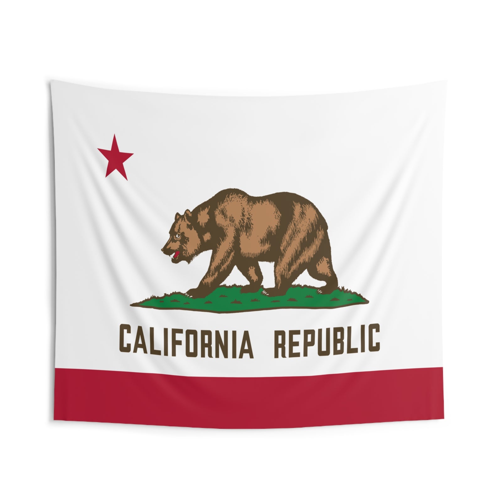 California State Flag Wall Hanging Tapestry-Express Your Love Gifts