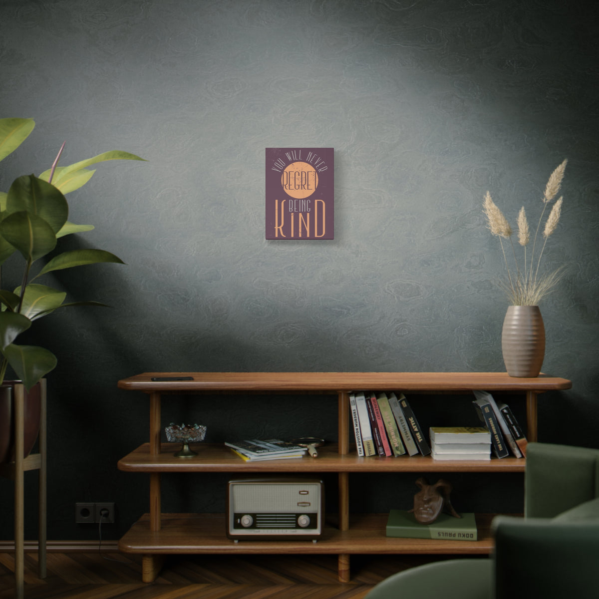 Inspirational Quote Canvas Being Kind Wall Art Motivational Motto Inspiring Prints Artwork Decor Ready to Hang-Express Your Love Gifts