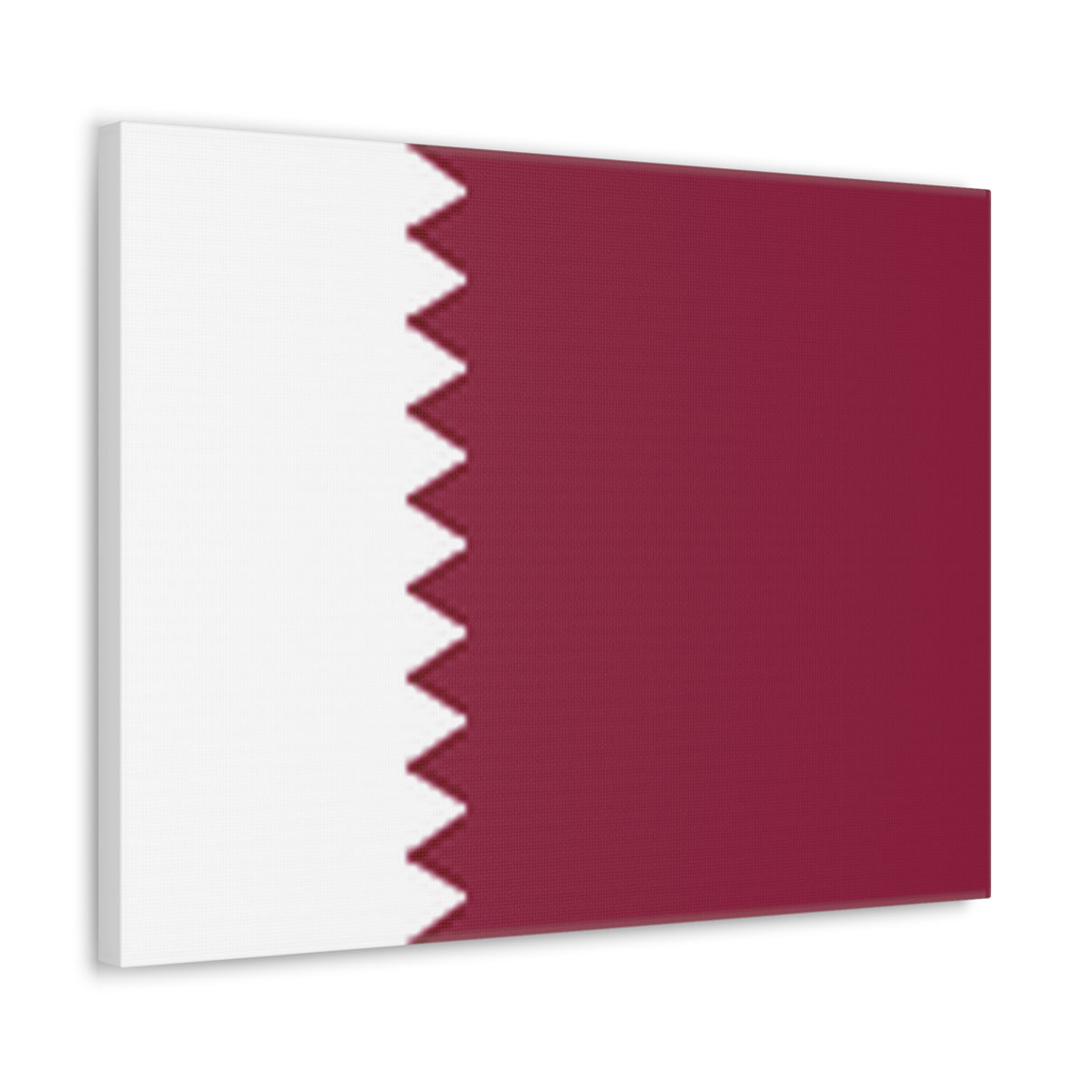 Qatar Country Flag Canvas Vibrant Wall Art Unframed Home Decor-Express Your Love Gifts