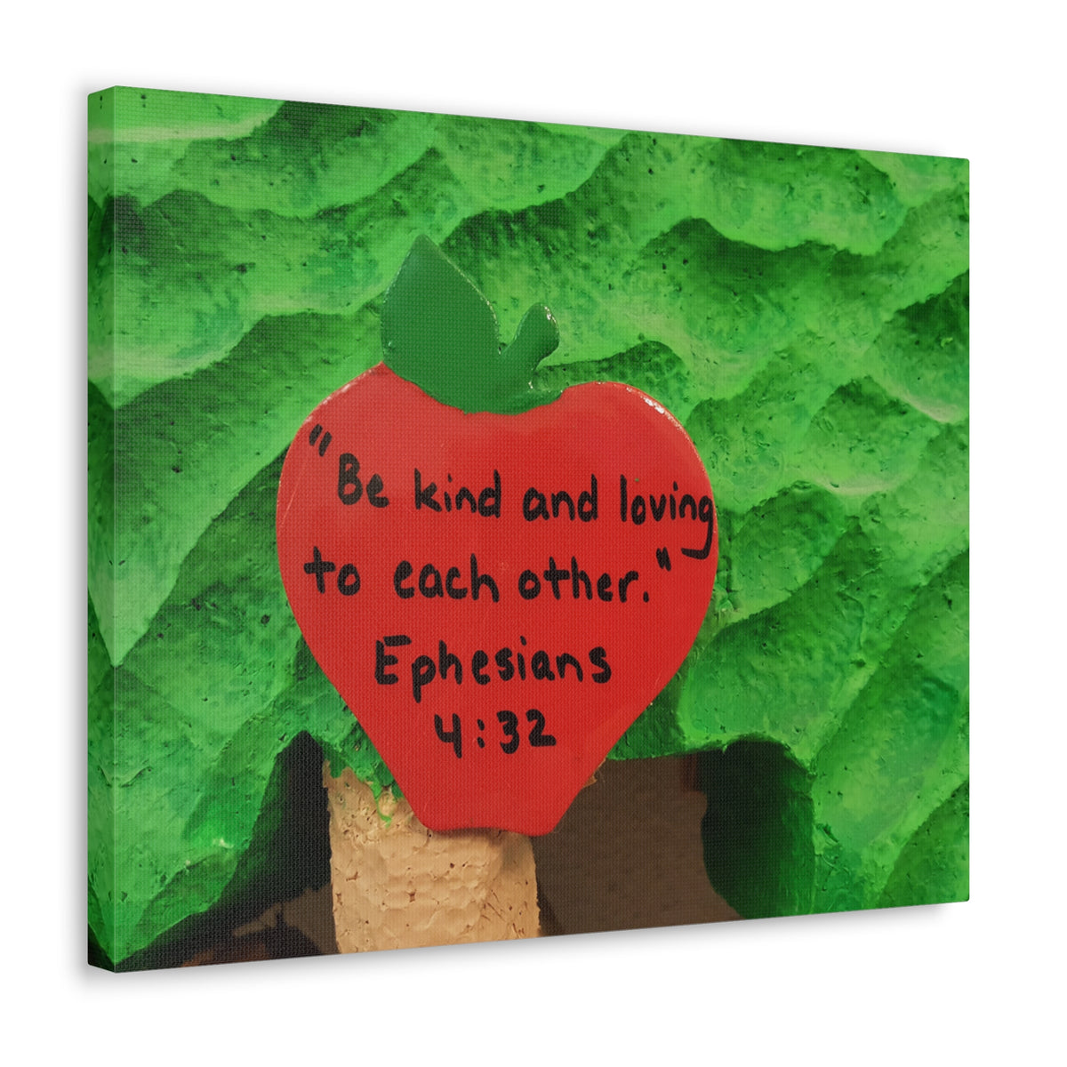 Scripture Walls Be Kind Ephesians 4:32 Bible Verse Canvas Christian Wall Art Ready to Hang-Express Your Love Gifts