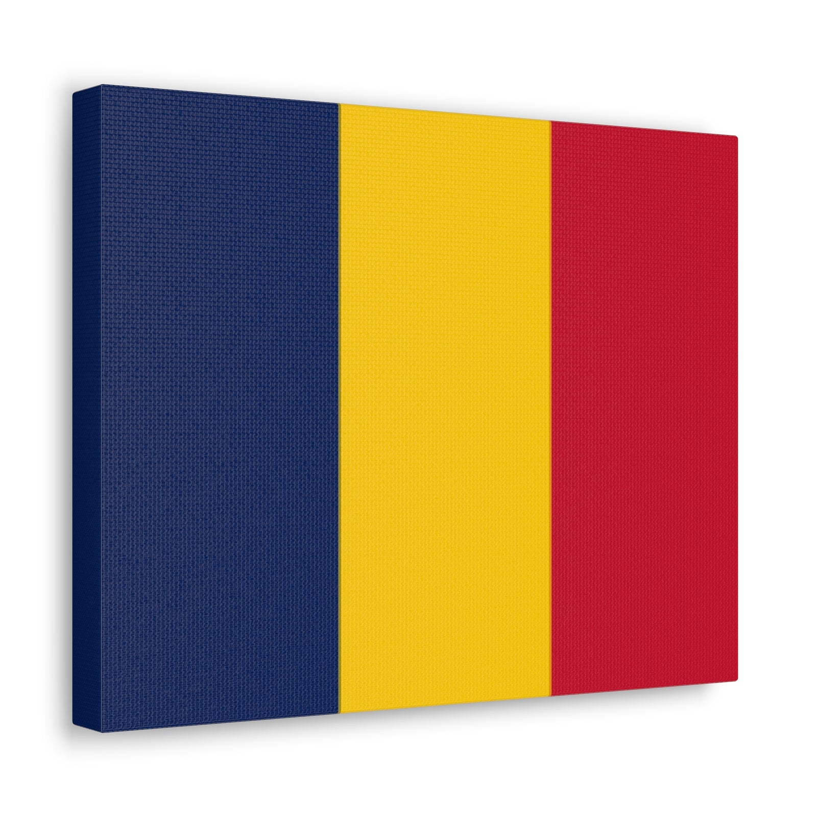 Chad Country Flag Canvas Vibrant Wall Art Unframed Home Decor-Express Your Love Gifts