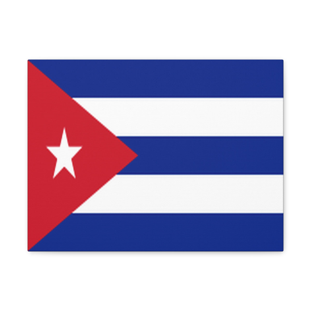 Cuba Country Flag Canvas Vibrant Wall Art Unframed Home Decor-Express Your Love Gifts