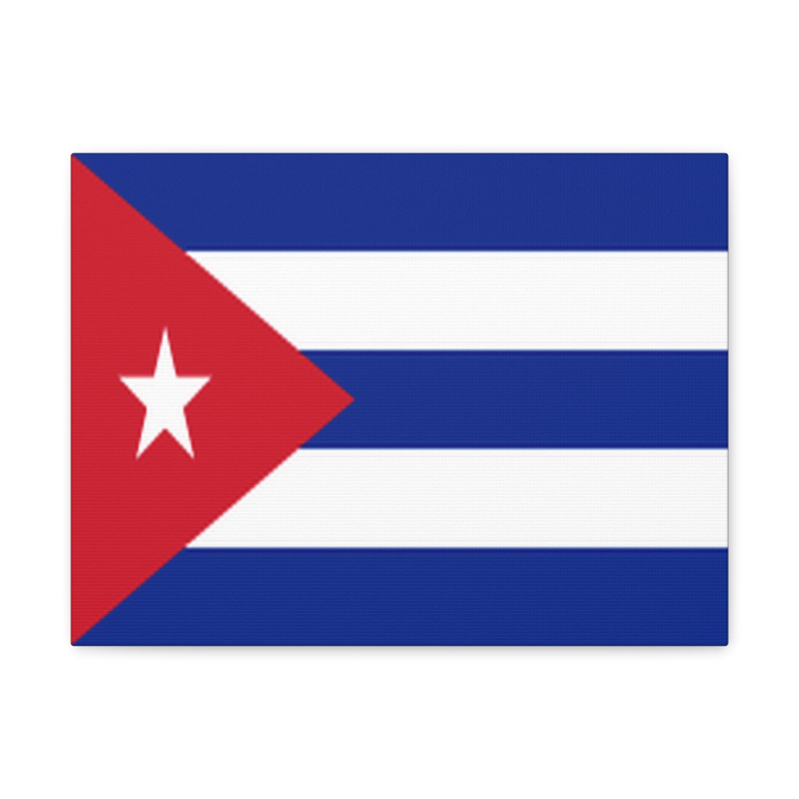 Cuba Country Flag Canvas Vibrant Wall Art Unframed Home Decor-Express Your Love Gifts