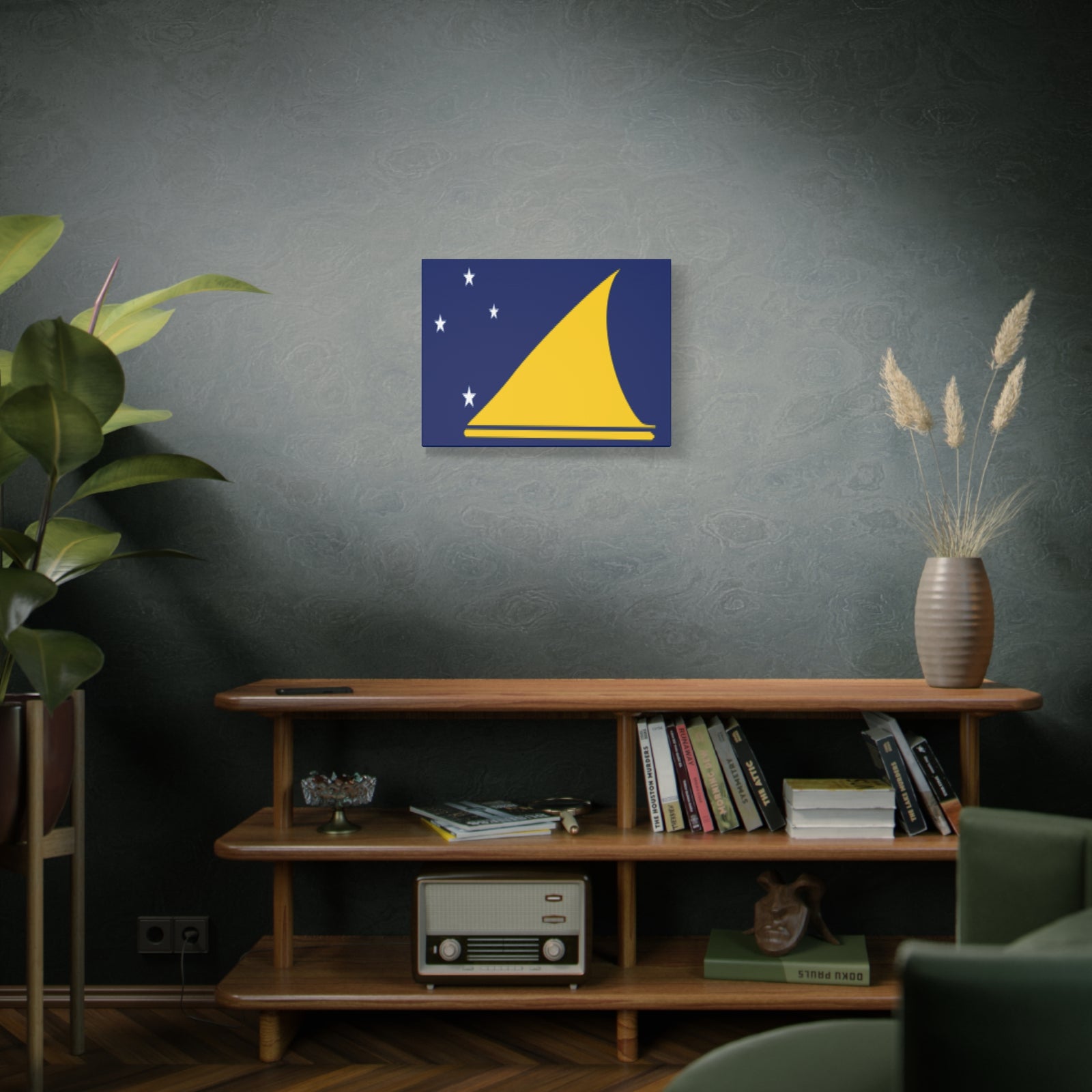 Tokelau Country Flag Canvas Vibrant Wall Art Unframed Home Decor-Express Your Love Gifts