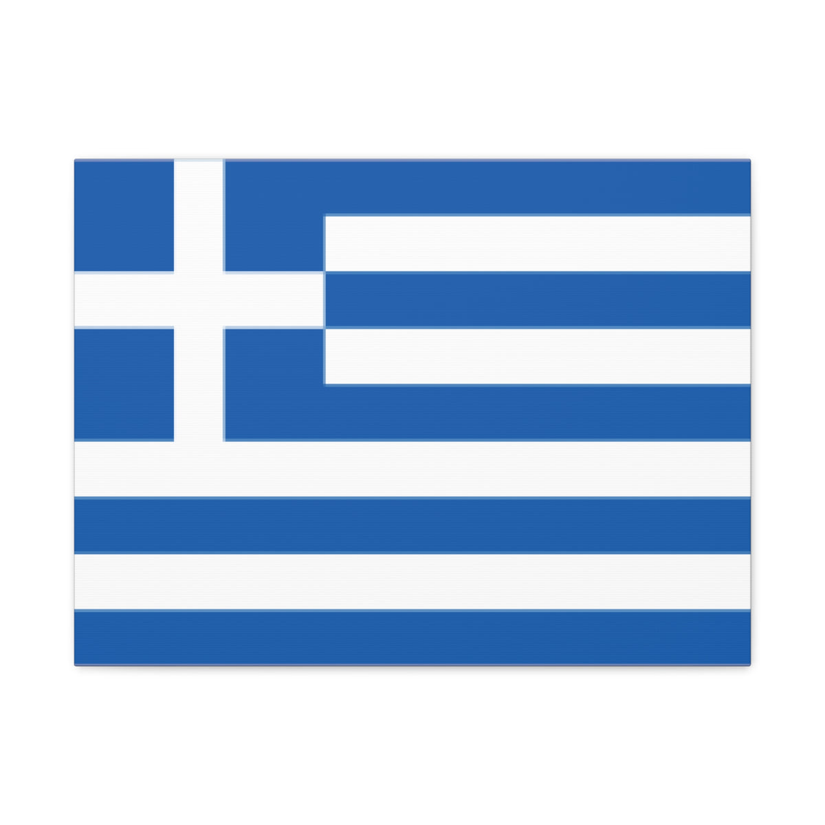 Greece Country Flag Canvas Vibrant Wall Art Unframed Home Decor-Express Your Love Gifts