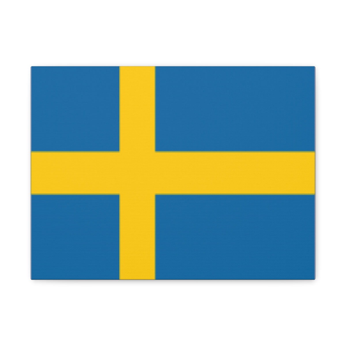 Sweden Country Flag Canvas Vibrant Wall Art Unframed Home Decor-Express Your Love Gifts