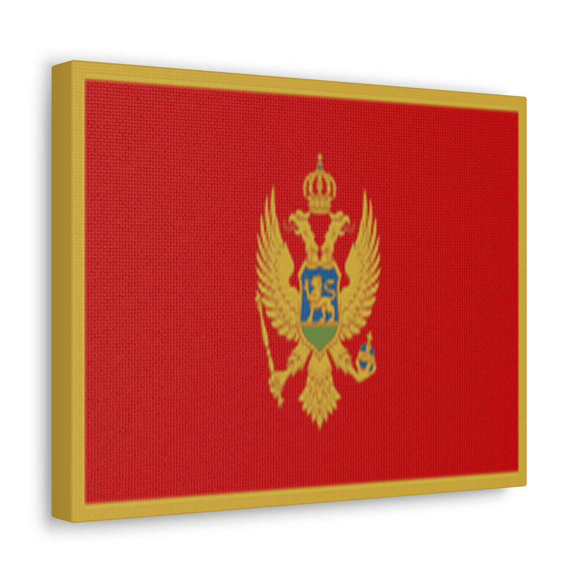 Montenegro Country Flag Canvas Vibrant Wall Art Unframed Home Decor-Express Your Love Gifts
