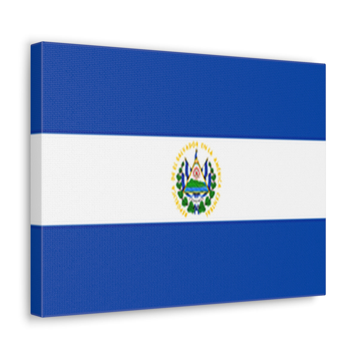 El Salvador Country Flag Canvas Vibrant Wall Art Unframed Home Decor-Express Your Love Gifts