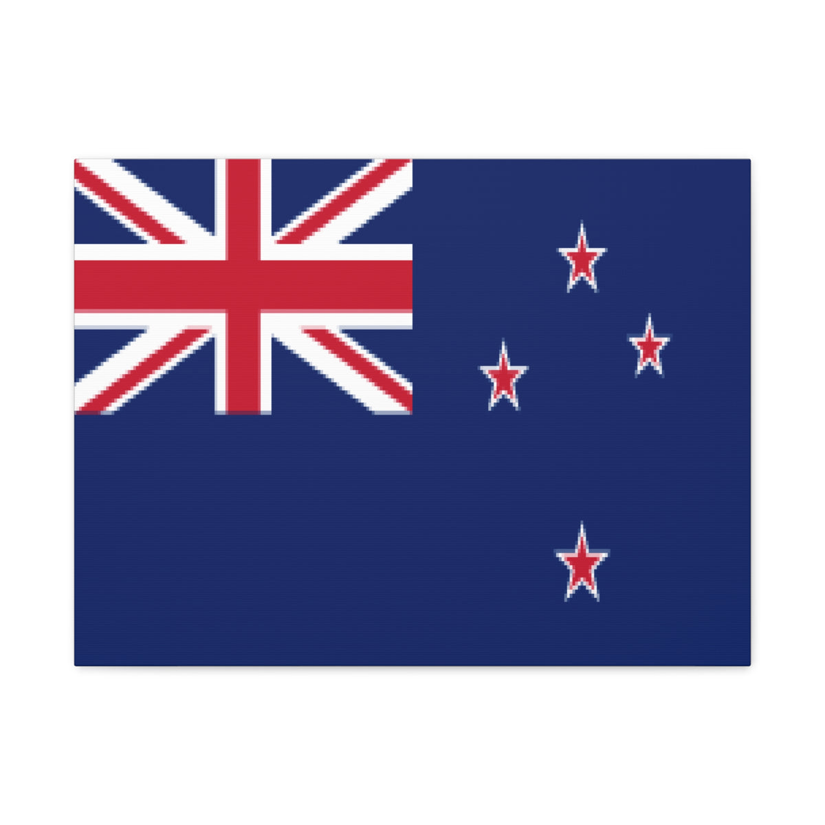 New Zealand Country Flag Canvas Vibrant Wall Art Unframed Home Decor-Express Your Love Gifts